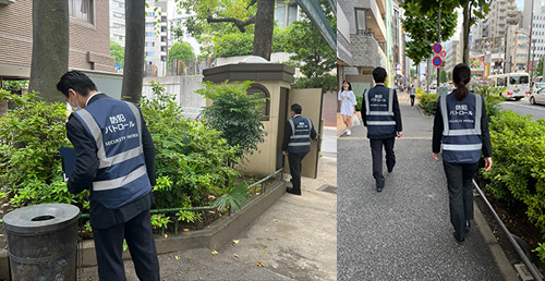 防犯パトロール活動